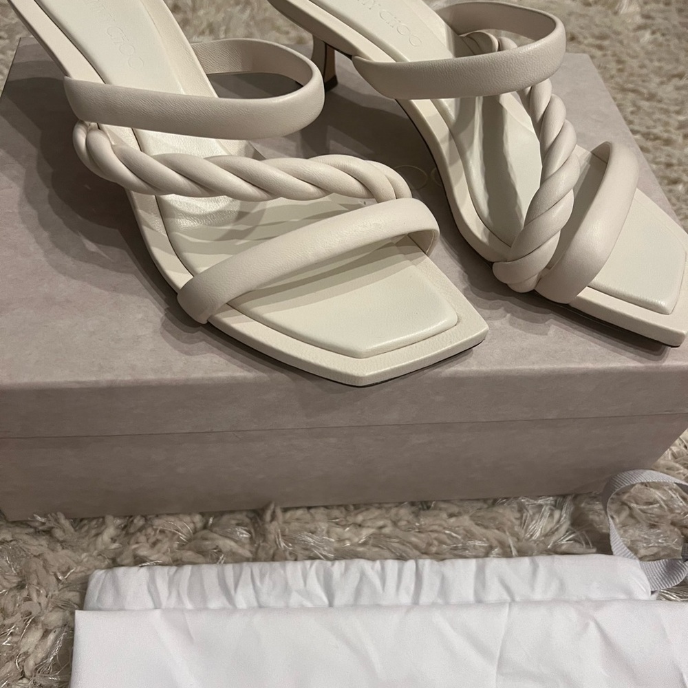 Jimmy Choo one inch heel, gorgeous summer sandal. Used ones, 38 (8)